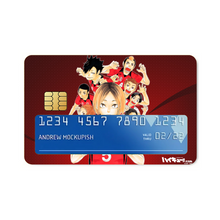 Load image into Gallery viewer, Anime Haikyu!! Credit Card Skins (4-in-1 Pack)