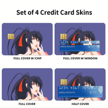 Load image into Gallery viewer, Anime High School DxD Credit Card Skins (4-in-1 Pack)