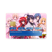 Load image into Gallery viewer, Anime High School DxD Credit Card Skins (4-in-1 Pack)