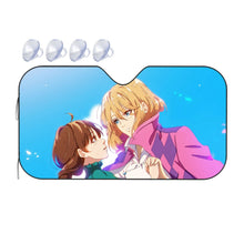 Load image into Gallery viewer, Anime Howl's Moving Castle Car Sunshade