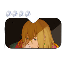 Load image into Gallery viewer, Anime Howl's Moving Castle Car Sunshade
