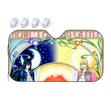 Load image into Gallery viewer, Anime Howl's Moving Castle Car Sunshade
