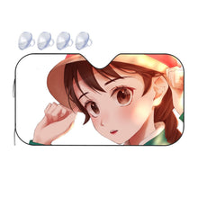 Load image into Gallery viewer, Anime Howl's Moving Castle Car Sunshade