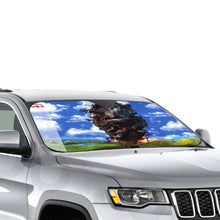 Load image into Gallery viewer, Anime Howl's Moving Castle Car Sunshade