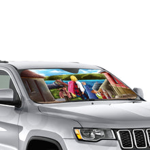 Load image into Gallery viewer, Anime Howl's Moving Castle Car Sunshade