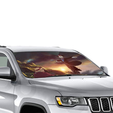 Load image into Gallery viewer, Anime Howl's Moving Castle Car Sunshade