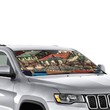 Load image into Gallery viewer, Anime Howl's Moving Castle Car Sunshade