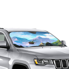 Load image into Gallery viewer, Anime Howl's Moving Castle Car Sunshade