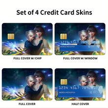Load image into Gallery viewer, Anime Howl's Moving Castle Credit Card Skins (4-in-1 Pack)