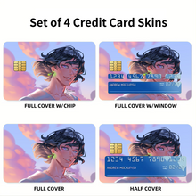 Load image into Gallery viewer, Anime Howl's Moving Castle Credit Card Skins (4-in-1 Pack)