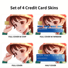 Load image into Gallery viewer, Anime Howl's Moving Castle Credit Card Skins (4-in-1 Pack)