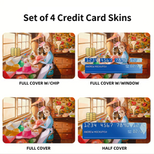 Load image into Gallery viewer, Anime Howl's Moving Castle Credit Card Skins (4-in-1 Pack)