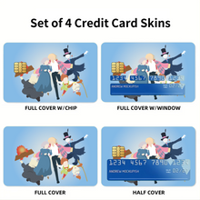Load image into Gallery viewer, Anime Howl's Moving Castle Credit Card Skins (4-in-1 Pack)