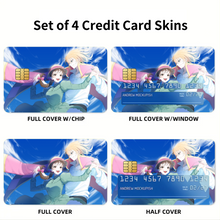 Load image into Gallery viewer, Anime Howl's Moving Castle Credit Card Skins (4-in-1 Pack)