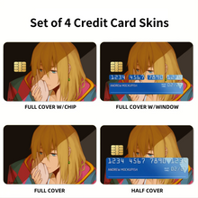 Load image into Gallery viewer, Anime Howl's Moving Castle Credit Card Skins (4-in-1 Pack)