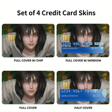 Load image into Gallery viewer, Anime Howl's Moving Castle Credit Card Skins (4-in-1 Pack)