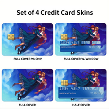 Load image into Gallery viewer, Anime Howl's Moving Castle Credit Card Skins (4-in-1 Pack)