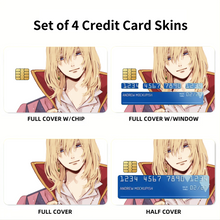 Load image into Gallery viewer, Anime Howl's Moving Castle Credit Card Skins (4-in-1 Pack)
