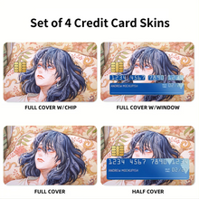 Load image into Gallery viewer, Anime Howl's Moving Castle Credit Card Skins (4-in-1 Pack)