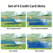 Load image into Gallery viewer, Anime Howl's Moving Castle Credit Card Skins (4-in-1 Pack)