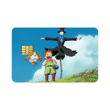 Load image into Gallery viewer, Anime Howl's Moving Castle Credit Card Skins (4-in-1 Pack)