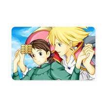 Load image into Gallery viewer, Anime Howl's Moving Castle Credit Card Skins (4-in-1 Pack)