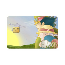 Load image into Gallery viewer, Anime Howl's Moving Castle Credit Card Skins (4-in-1 Pack)