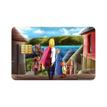 Load image into Gallery viewer, Anime Howl's Moving Castle Credit Card Skins (4-in-1 Pack)