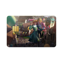 Load image into Gallery viewer, Anime Howl's Moving Castle Credit Card Skins (4-in-1 Pack)