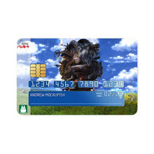 Load image into Gallery viewer, Anime Howl's Moving Castle Credit Card Skins (4-in-1 Pack)