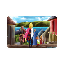 Load image into Gallery viewer, Anime Howl's Moving Castle Credit Card Skins (4-in-1 Pack)