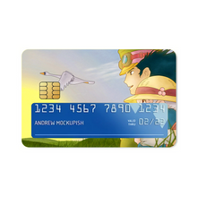 Load image into Gallery viewer, Anime Howl's Moving Castle Credit Card Skins (4-in-1 Pack)