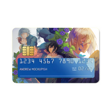 Load image into Gallery viewer, Anime Howl's Moving Castle Credit Card Skins (4-in-1 Pack)
