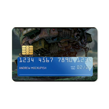 Load image into Gallery viewer, Anime Howl's Moving Castle Credit Card Skins (4-in-1 Pack)