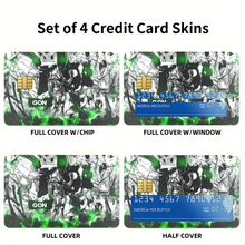 Load image into Gallery viewer, Anime Hunter x Hunter Credit Card Skins (4-in-1 Pack)