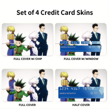 Load image into Gallery viewer, Anime Hunter x Hunter Credit Card Skins (4-in-1 Pack)