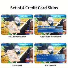 Load image into Gallery viewer, Anime Hunter x Hunter Credit Card Skins (4-in-1 Pack)