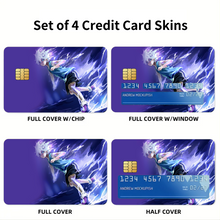 Load image into Gallery viewer, Anime Hunter x Hunter Credit Card Skins (4-in-1 Pack)