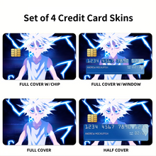 Load image into Gallery viewer, Anime Hunter x Hunter Credit Card Skins (4-in-1 Pack)
