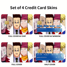 Load image into Gallery viewer, Anime Hunter x Hunter Credit Card Skins (4-in-1 Pack)