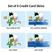 Load image into Gallery viewer, Anime Hunter x Hunter Credit Card Skins (4-in-1 Pack)
