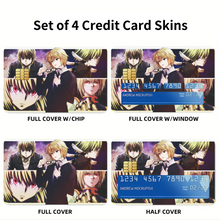 Load image into Gallery viewer, Anime Hunter x Hunter Credit Card Skins (4-in-1 Pack)