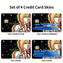 Load image into Gallery viewer, Anime Hunter x Hunter Credit Card Skins (4-in-1 Pack)