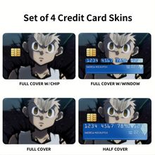 Load image into Gallery viewer, Anime Hunter x Hunter Credit Card Skins (4-in-1 Pack)