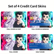 Load image into Gallery viewer, Anime Hunter x Hunter Credit Card Skins (4-in-1 Pack)