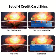 Load image into Gallery viewer, Anime Hunter x Hunter Credit Card Skins (4-in-1 Pack)