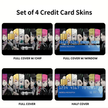 Load image into Gallery viewer, Anime Hunter x Hunter Credit Card Skins (4-in-1 Pack)