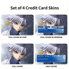Load image into Gallery viewer, Anime Hunter x Hunter Credit Card Skins (4-in-1 Pack)