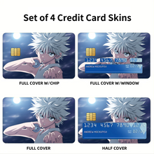 Load image into Gallery viewer, Anime Hunter x Hunter  Credit Card Skins (4-in-1 Pack)