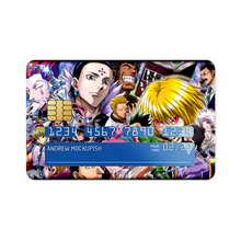 Load image into Gallery viewer, Anime Hunter x Hunter Credit Card Skins (4-in-1 Pack)